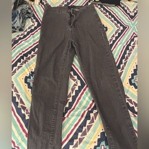 PrettyLittleThing dark blue jeggings. US size 4. Barely worn.